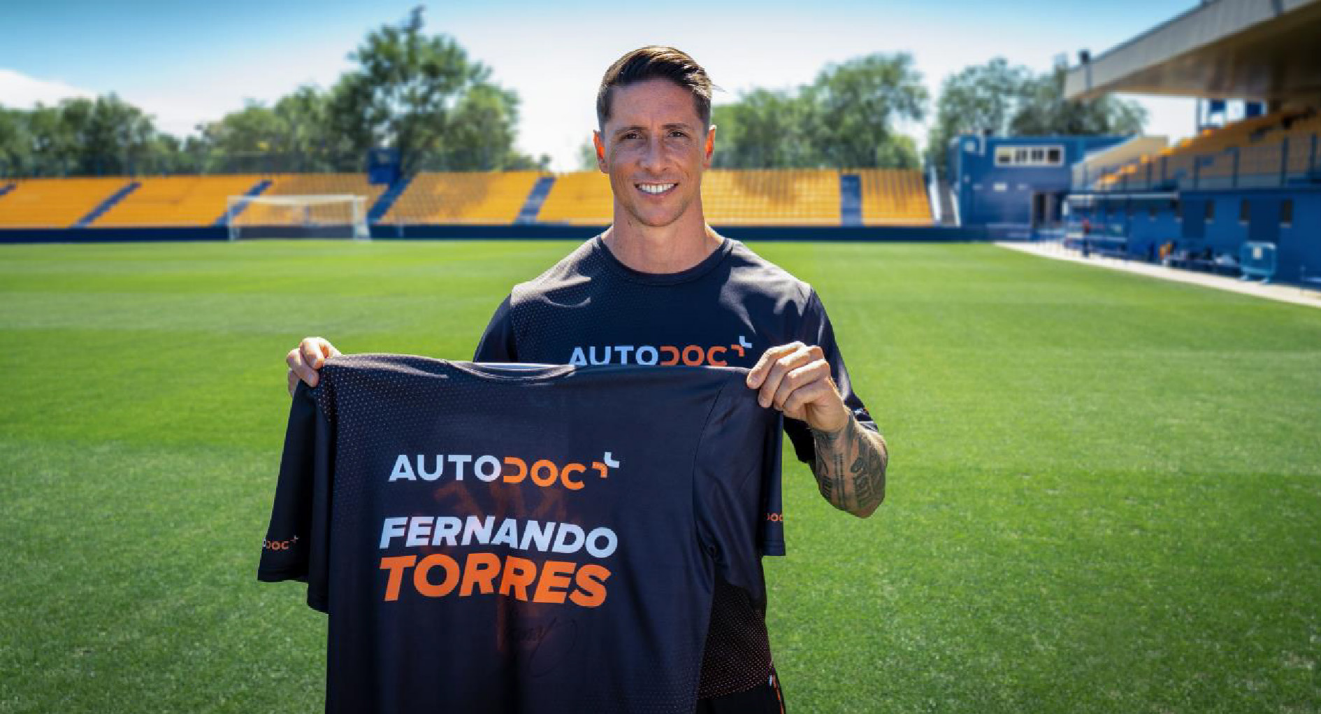 Starke Partner Fernando Torres, ehemaliger Fußballprofi und Autoenthusiast, ist ab sofort exklusiver