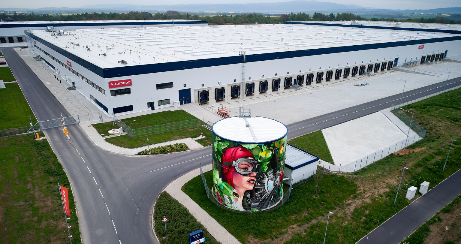 AUTODOC Distributionszentrum C27 in Cheb, Tschechien (Foto Panattoni)