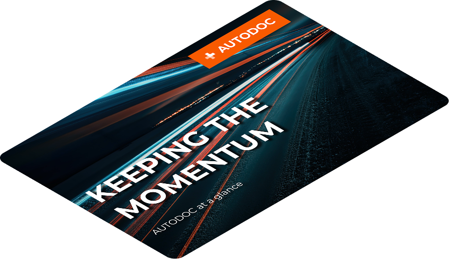 Dynamic motion with text overlay